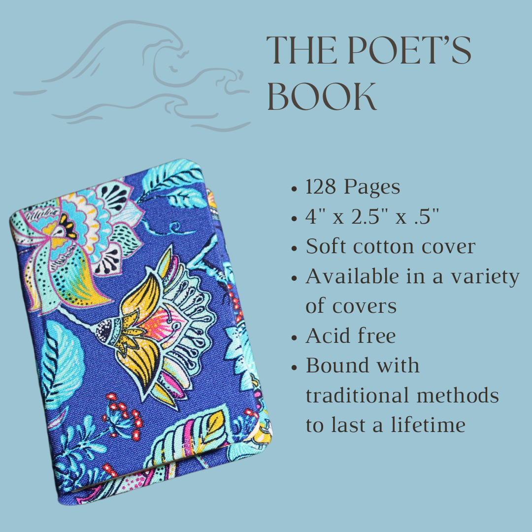 Peacock Floral Poet's Book