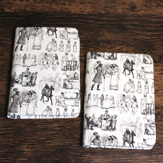 Pride and Prejudice Toile de Jouy Pocket Journal