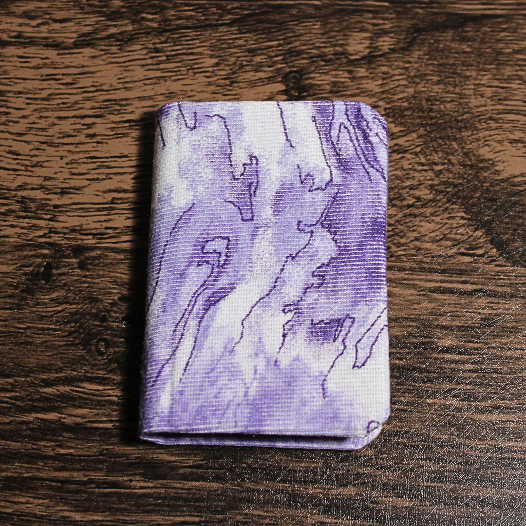 Purple Tie Dye Poet's Book