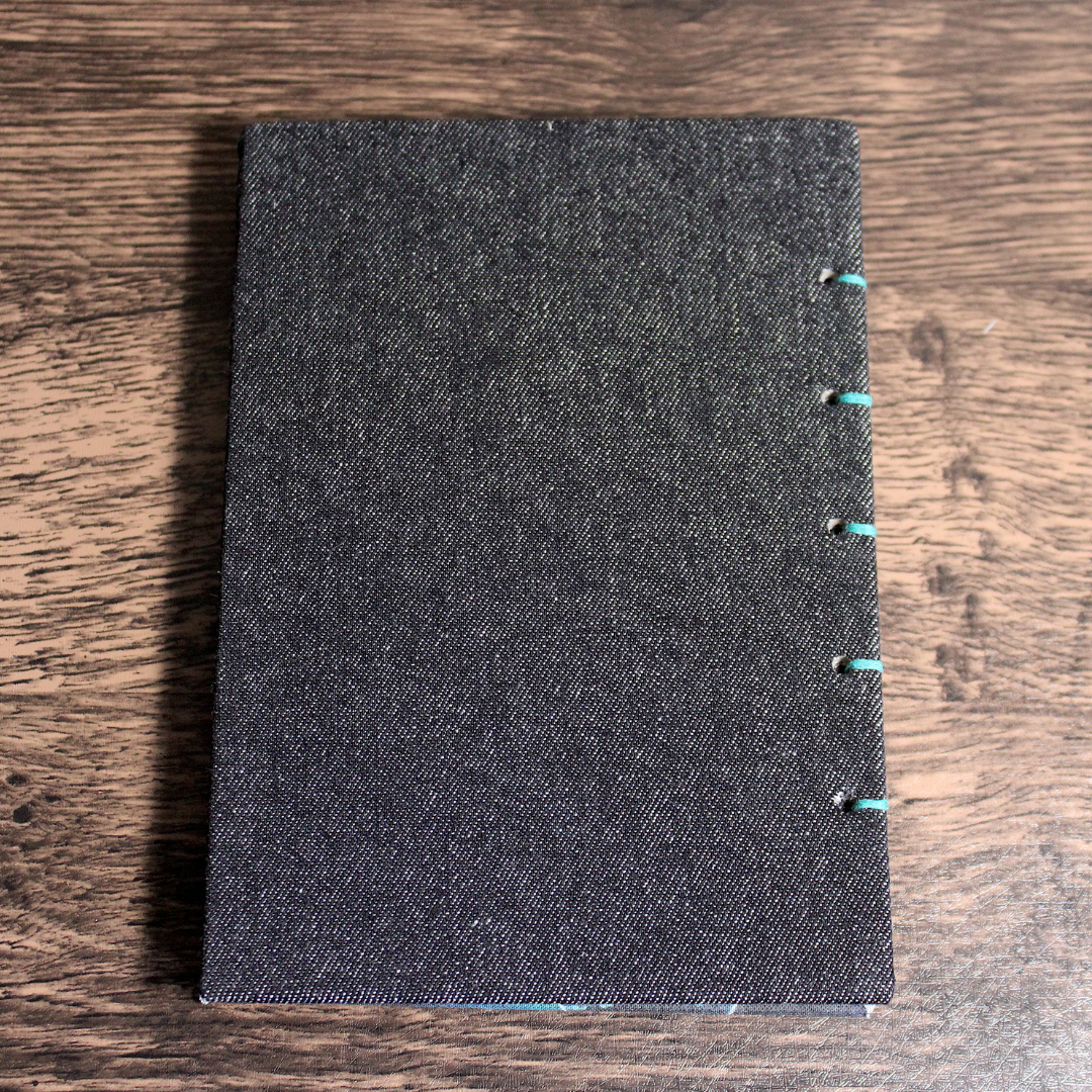 Marbled Ocean Black Paper Sketchbook