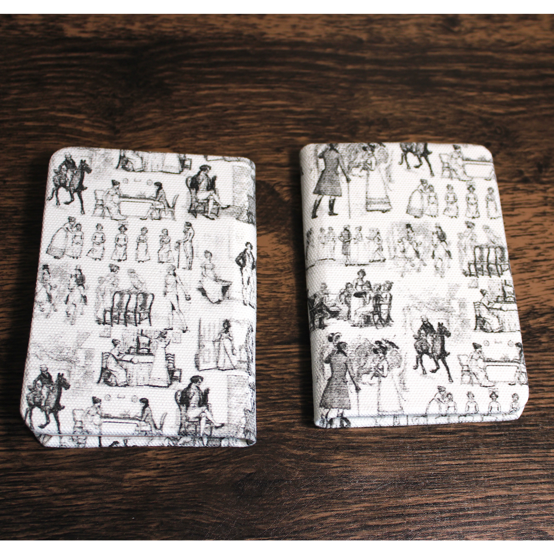 Pride and Prejudice Toile de Jouy Pocket Journal