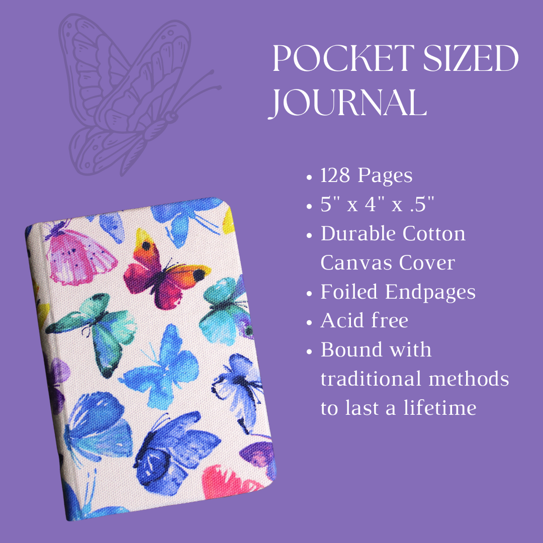 Butterfly Pocket Journal